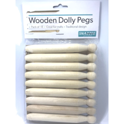 Photo of Snazzee Wooden Pegs 18 Pack