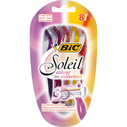Photo of Bic Soleil Colour Collection 3-Blade Shaver 8 Pack