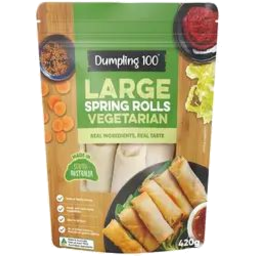 Photo of Dumpling 100 Large Vegetarian Spring Rolls