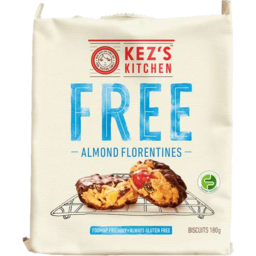 Photo of Kezs Almond Florentines Gluten Free 180g