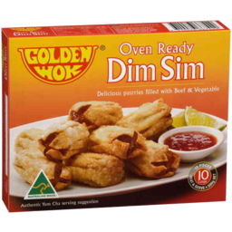 Photo of Golden Wok Oven Ready 10 Dim Sims Fried