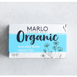 Photo of Marlo Organic Australian Butter Unsalted 250g