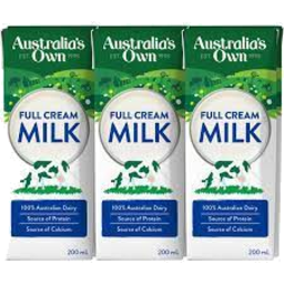 Photo of Aos Full Cream Uht Milk 6pk