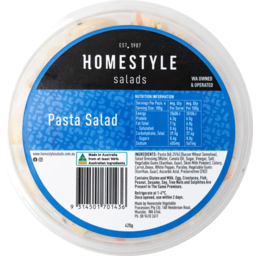 Photo of Homestyle Pasta Salad 600g