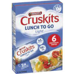 Photo of Arnott's Cruskit's Light Lunch 2 Go 6pk