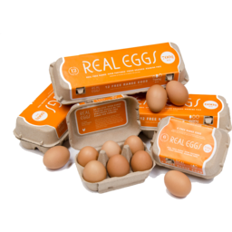Photo of Real Eggs Open Range Dozen 59-69g 700g