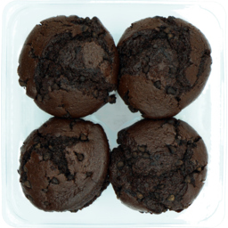 Photo of Double Choc Chip Muffins 4 Pack