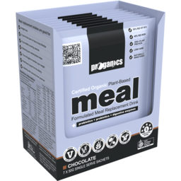Photo of PROGANICS Org Plant-Based Meal Replacement Chocolate 7 X 50g