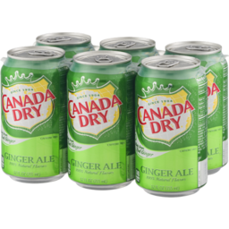 Photo of Canada Dry Ginger Ale - 6 Pk 