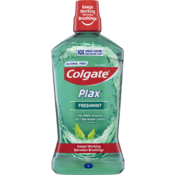 Photo of Colgate Plax Freshmint Alcohol Free Mouthwash 1l