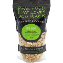 Photo of Organic Cashews Oven Rosted 500g