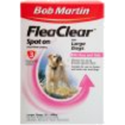 Photo of Bob Martin Spot On Large Dog Flea Treatment 1 Pack