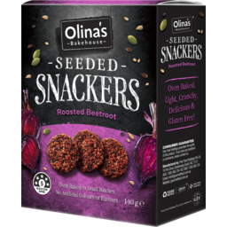 Photo of Olinas Seedy Snackers Beetroot & Sour Cream 140g
