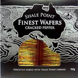 Photo of Shale P Cracked Pepper Cracker