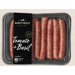 Photo of Harris Meats Sausages Tomato & Basil 450g