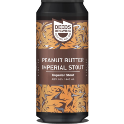 Photo of Quiet Deeds Peanut Butter Imperial Stout 440ml