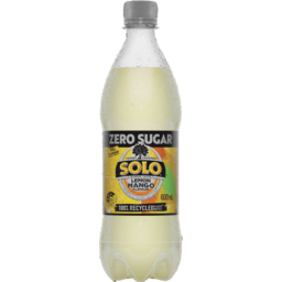Photo of Solo Zero Sugar Lemon Mango Flavour Bottle