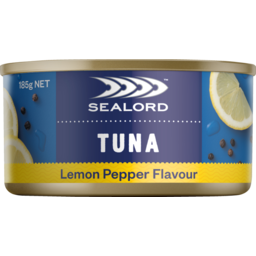 Photo of Sealord Canned Tuna Sensations  Lemon Pepper 185g