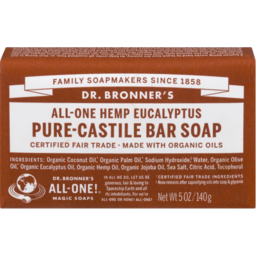 Photo of Dr Bronner's Pure-Castile Soap Bar - Eucalyptus