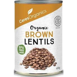 Photo of Ceres Organics Lentils Brown