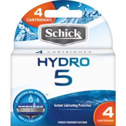Photo of Schick Hydro 5 Razor Blade Cartridges 4 Pack