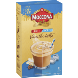 Photo of Moccona Hot Iced Vanilla Latte