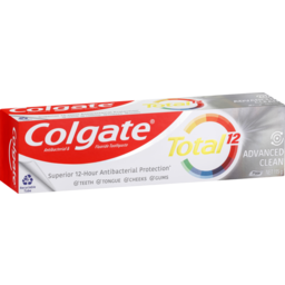 Photo of Colgate Total Advanced Clean Antibacterial & Fluoride Toothpaste 115g