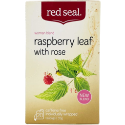 Photo of Red Seal - Raspberry Leaf Tea with Rose