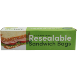 Photo of Biotuff Compostable Sandwich Bags 18x17cm