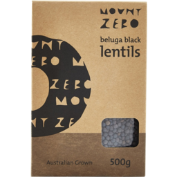 Photo of Mount Zero Beluga Black Lentils
