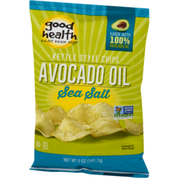 Photo of Good Health Natural Foods Kettle Style Avocado Oil Potato Chips Pinch Of Sea Salt