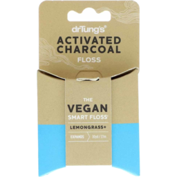 Photo of DR TUNGS Smart Floss Vegan Charcoal 27m