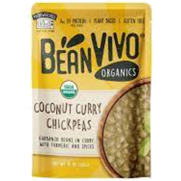 Photo of Bean Vivo Coconut Curry Ch/Peas 283g