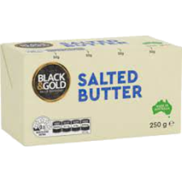 Photo of Black & Gold Butter Salted 250g 