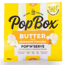 Photo of Popbox Popcorn Butter 100g