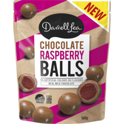 Photo of Darrell Lea Chocolate Raspberry Balls 160g