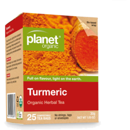 Photo of Planet Organic Turmeric Tea 25's 