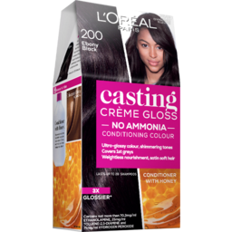 Photo of L'oréal Paris Casting Crème Gloss Semi-Permanent Hair Colour - 200 Ebony Black (Ammonia Free)