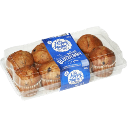 Photo of The Happy Muffin Co Muffin Mini Blueberry 8pk