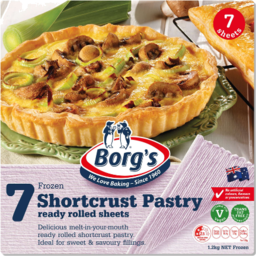 Photo of Borgs Shortcrust Pastry