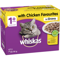 Photo of Whiskas 1+ Years With Chicken In Gravy 12x85gm