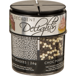 Photo of Decadent Delights Assorted Cake Decorations 85g