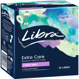 Photo of Libra Extra Care Liners 50 Pack 