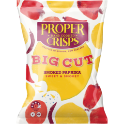Photo of Proper Crisps Big Cut Smoked Paprika 140g