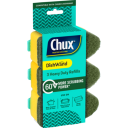Photo of Chux® Dishwand Heavy Duty Refills 3pk