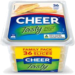 Photo of Cheer Cheese Slices 750gm Tasty