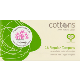 Photo of Cottons Regular Tampons 16 Pack