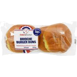 Photo of Brioche Buns Burger 4pk