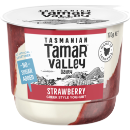Photo of Tamar Valley Dairy Strawberry Greek Style Yoghurt
