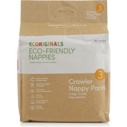 Photo of Ecoriginals Nappy Pants - Size 3 Crawler 6-11kg